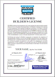 LICENSE CERTIFICATE