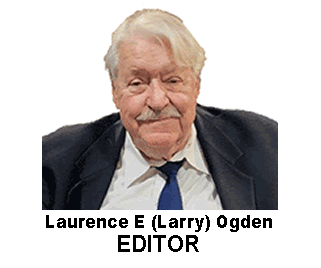 LAURENCE E OGDEN EDITOR